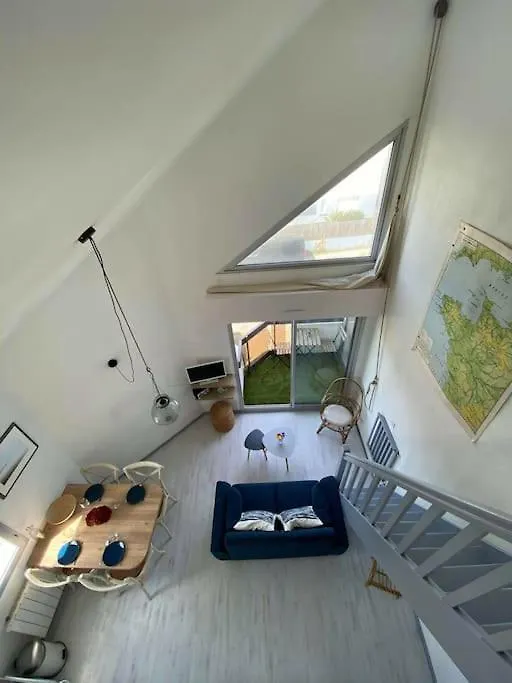 Joli appartement 4 personnes - vue mer Ploemeur